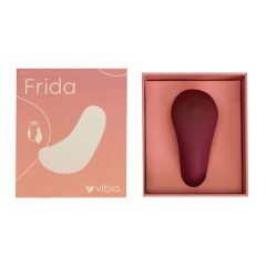   Vibio Frida - inteligentný dobíjací vibrátor na klitoris (červený)