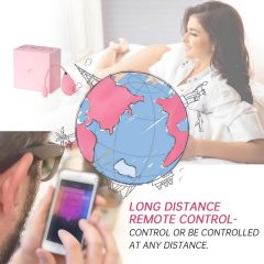   Magic Motion Sundae - vibračné vajíčko - smart, nabíjateľné - ružové