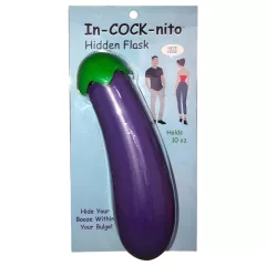 In-cock-nito - baklažánová fľaša (fialová)