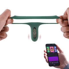   Magic Motion Rise - inteligentný vibračný krúžok na penis napájaný batériami (zelený)
