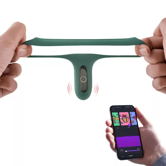 Magic Motion Rise - vibračný erekčný krúžok - dobíjací - zelený