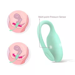   Magic Motion FitCute - Vibrátor guličiek ovládaný aplikáciou (mentolová)