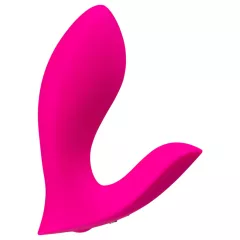   LOVENSE Flexer Panty - akumulátorový 2v1 vibrátor (ružový)