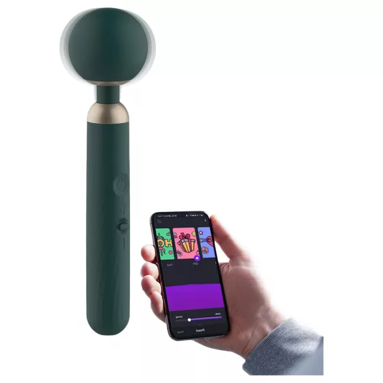 Magic Motion Zenith - vibrátor pre páry - smart funkcie - zelený