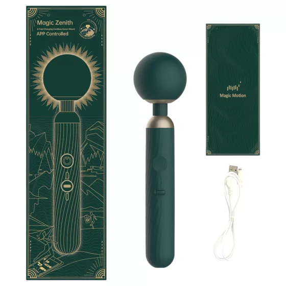 Magic Motion Zenith - vibrátor pre páry - smart funkcie - zelený