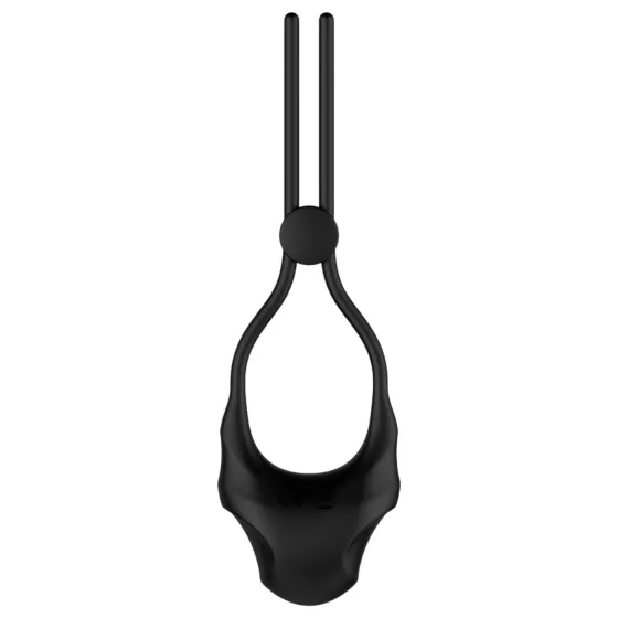 Nexus Forge - vibračný nastaviteľný erekčný krúžok - čierny