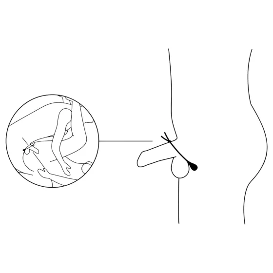 Nexus Forge - vibračný nastaviteľný erekčný krúžok - čierny