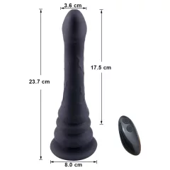 Wilson - vlnivý vibrátor (čierny)