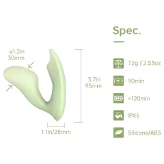   Magic Motion Umi - vibrátor a vajíčko - smart funkcie - zelená