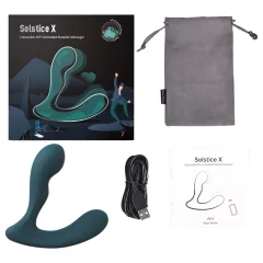   Magic Motion Solstice X - smart vibrátor na prostatu - zelený