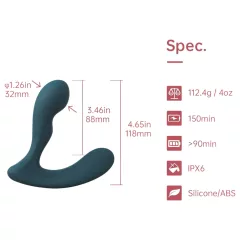   Magic Motion Solstice X - smart vibrátor na prostatu - zelený