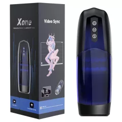   Magic Motion Xone - Masturbátor pre mužov ovládaný aplikáciou (modrý)