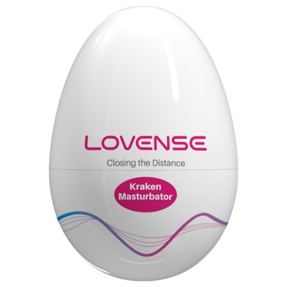LOVENSE Kraken - vibračné vajíčko - 1ks (biele)