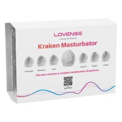 LOVENSE Kraken - masturbačné vajíčko - 6ks (biele)