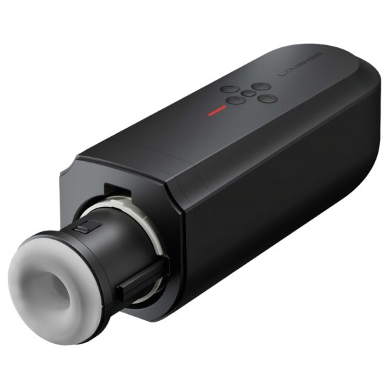 LOVENSE Solace - automatický masturbátor s pohybom hore-dole - čierny