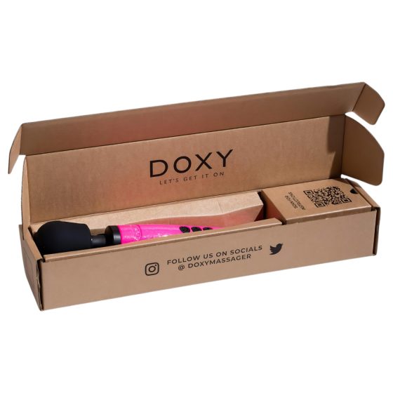 Doxy Die Cast Wand - sieťová masážna vibrácia (ružová)