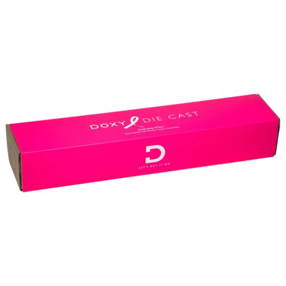 Doxy Die Cast Wand - sieťová masážna vibrácia (ružová)