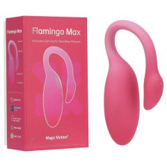   Magic Motion Flamingo Max - inteligentné vibračné vajíčko (ružové)