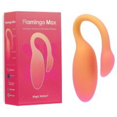   Magic Motion Flamingo Max - inteligentné vibračné vajíčko (oranžové)
