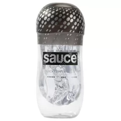 Sauce - kompaktný masturbátor - priehľadný