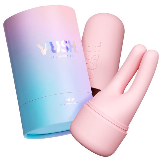 Vush Pop Swish - nabíjacia, vodotesná stimulácia klitorisu (ružová)