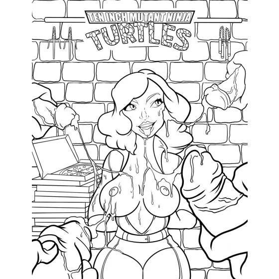 WoodRocket - erotická omaľovánka pre dospelých - porno paródia