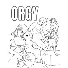 WoodRocket - erotická omaľovánka pre dospelých